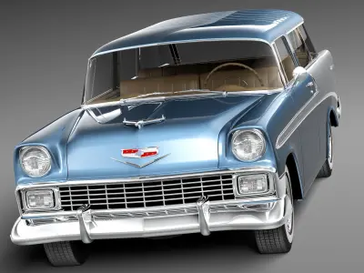 Chevrolet Nomad 1956 3D model