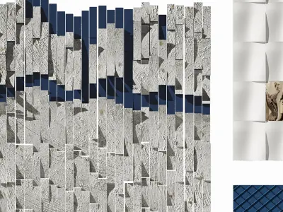 Modern pendant wall decoration 3D model