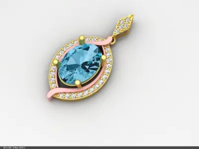 Pendant 3D print model purchase