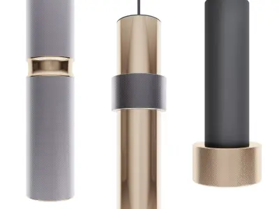 RYBBI pendants set by WARREN HOUSE 3D model