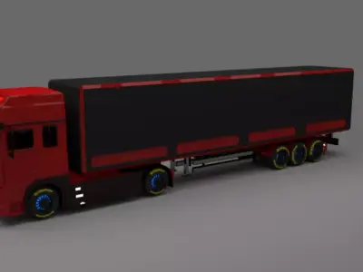 Heavy Lorry 3D model