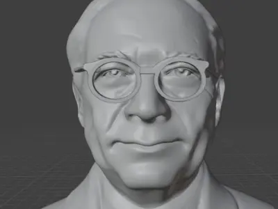 Vladimir K Zworykin 3D print model