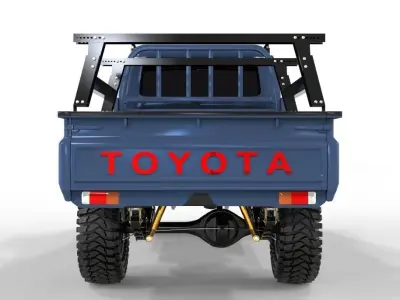 Generic Land cruiser series 76 2008 Japanese Viper 4WD Edition  3D model