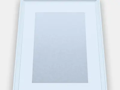 KNOPPANG Frame and frame board Low-poly 3D model