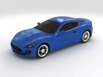 Maserati Gran Turismo 3D model