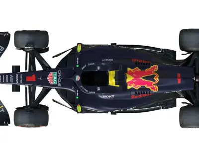 F1 Red Bull RB19 2023 3D model