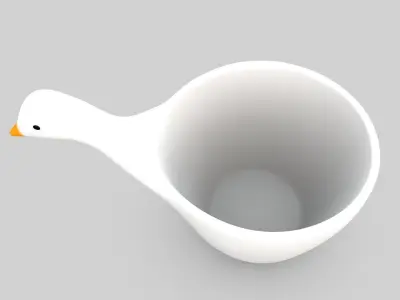 Bird Bowl - Kitchen accessory 3D print model