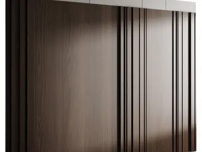 Wall Panel 3D model get