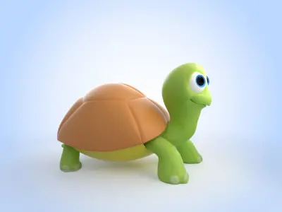 Turtle  3D model