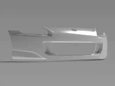 S2000 AP2 Front Bumper Exterior Surface Model - 3D Laser-Scanned 3D model