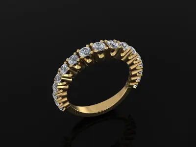Women Ring 08 3D print model