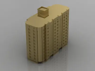 Building 3D print model