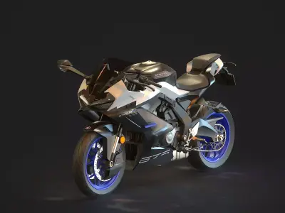 Base model CF Moto 675 SR R 2025 3D model