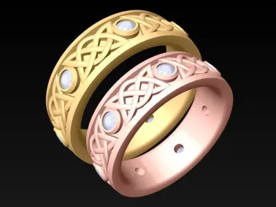 Wedding Rings - N116312 3D print model