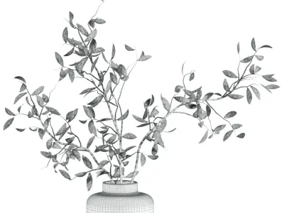 bouquet 3D model 8