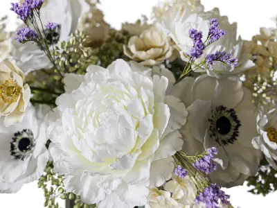 Flower Set 099 3D model