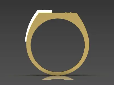 luxury man ring mr0166 3D print model