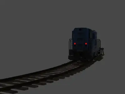 locomotive train 3D model