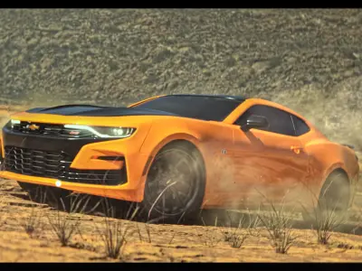 CAMARO RS 2019 Transformers 6 concept 3D model