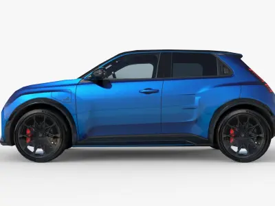 Alpine A290 2025 New Low-poly 3D model