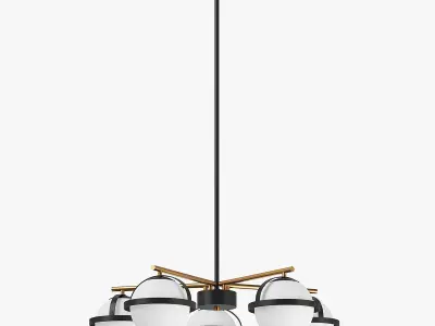 815257 Croco Lightstar Ceiling chandelier 3D model