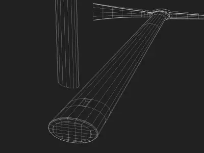 Construction Pickaxe  3D model