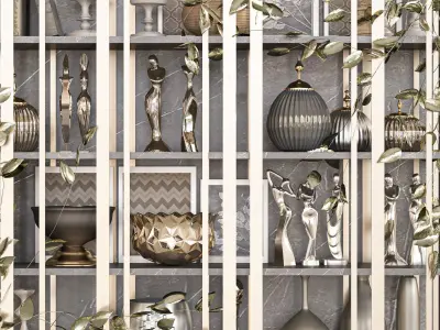 decorative set 46 3D model