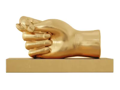 Dullah figurine no money 3D model