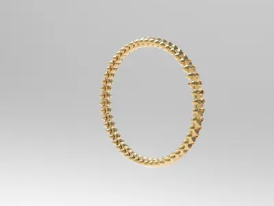 Clash Bracelet Wrist Measurment 190 mm 3D print model