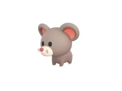 Character284 Rat 3D model
