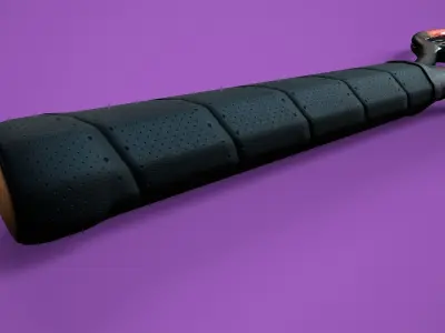 Tennis Racket Low-poly 3D model