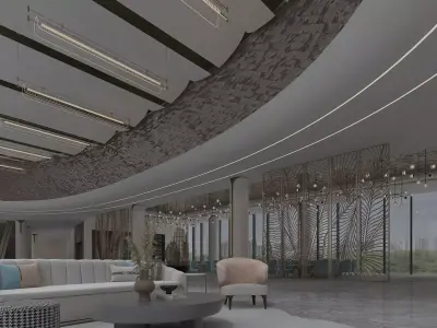 Lounge Design 3D model