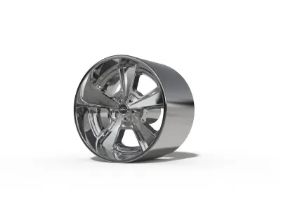 BILLET SPECIALATIES KNUCKLE WHEEL  3D print model