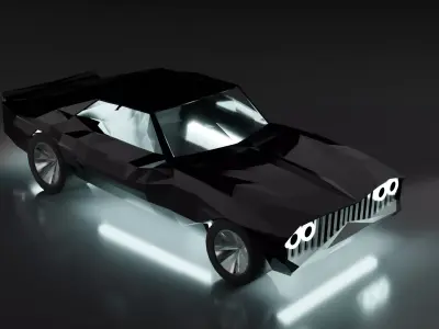 shitty muscle car 3D model