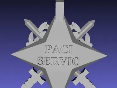 Official Congo polish star decoration 3D print model