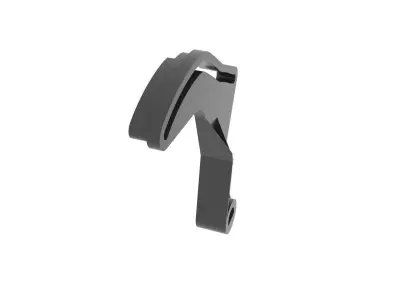 Toyota Corolla Verso Guide bracket for Heating motor 3D print model