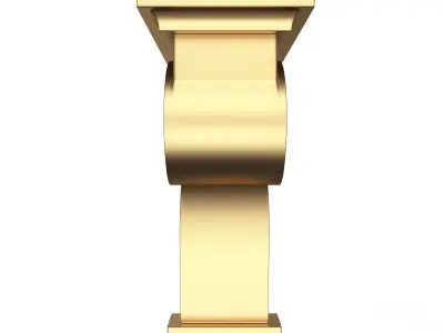 Raleigh Craftsman Corbel Low-poly 3D model