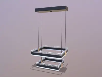 LED Pendant Light 3D model