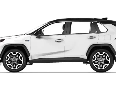 Toyota RAV4 Prime 2021 3D model
