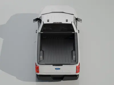 Ford F150 2022 Low-poly 3D model