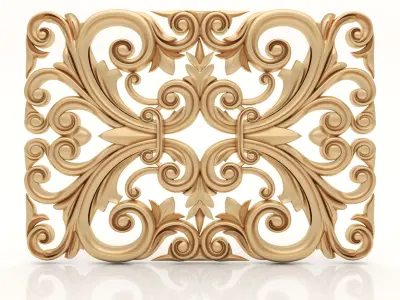 Decor 10 - For CNC and Interior 3D model