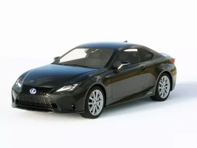 Lexus RC 2019 3D model