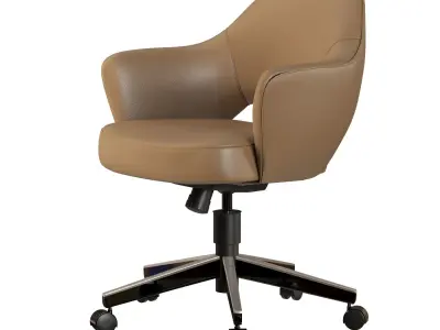 Knoll Saarinen Executive Armchair Conference 3D model