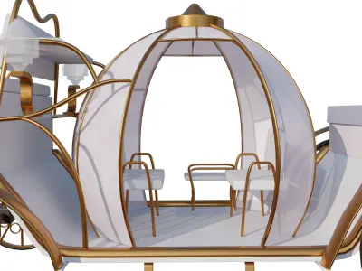 Wedding Chaise 3D model