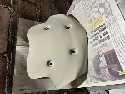 Yamaha X-City Custom Windshield 3D print model