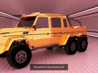 3 Cars for content creators 3D 3D Model Pack