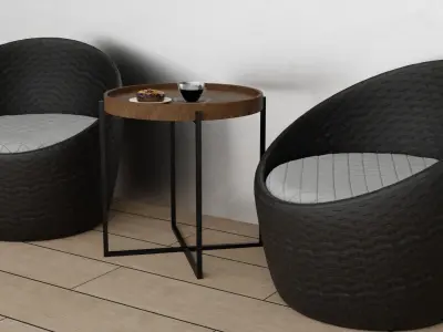 garden furniture 3D model