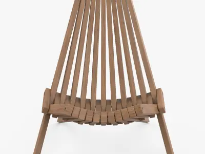 Tamarack chair 3D model