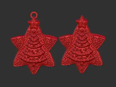 Startree cookie decor  3D print model