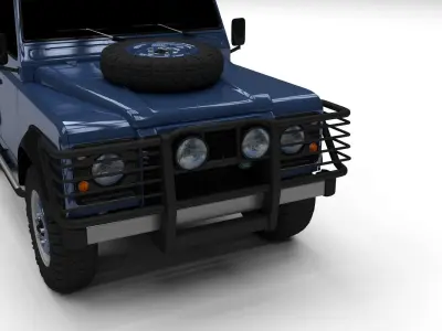 Land Rover Defender 90 Hard Top 3D model